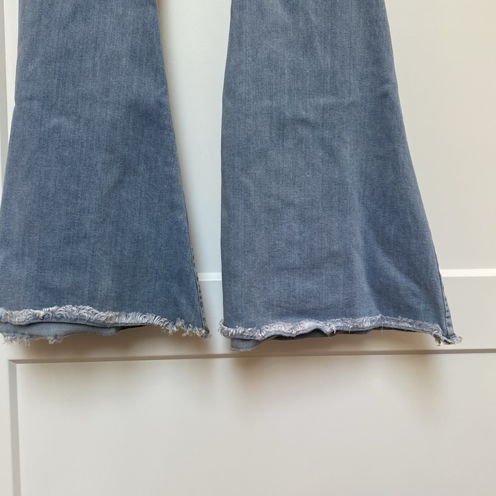 Free People Blue Flare Jeans - Picture 6 of 11